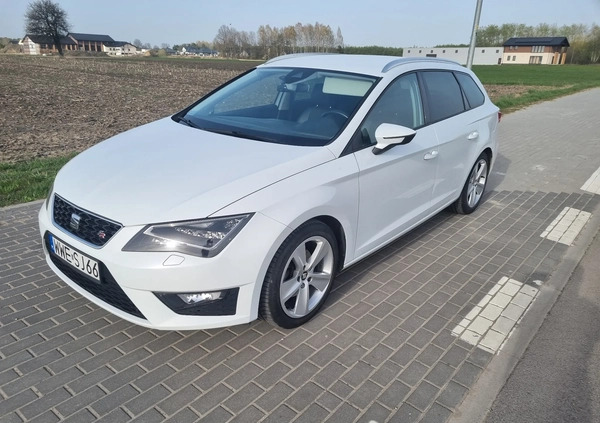 Seat Leon cena 55000 przebieg: 131900, rok produkcji 2015 z Warszawa małe 277